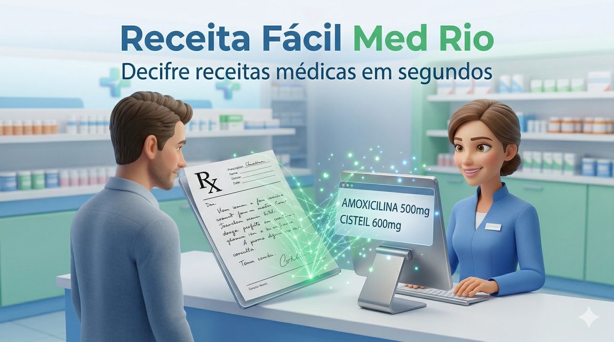 Receita Fácil Med Rio - Decifre receitas médicas em segundos